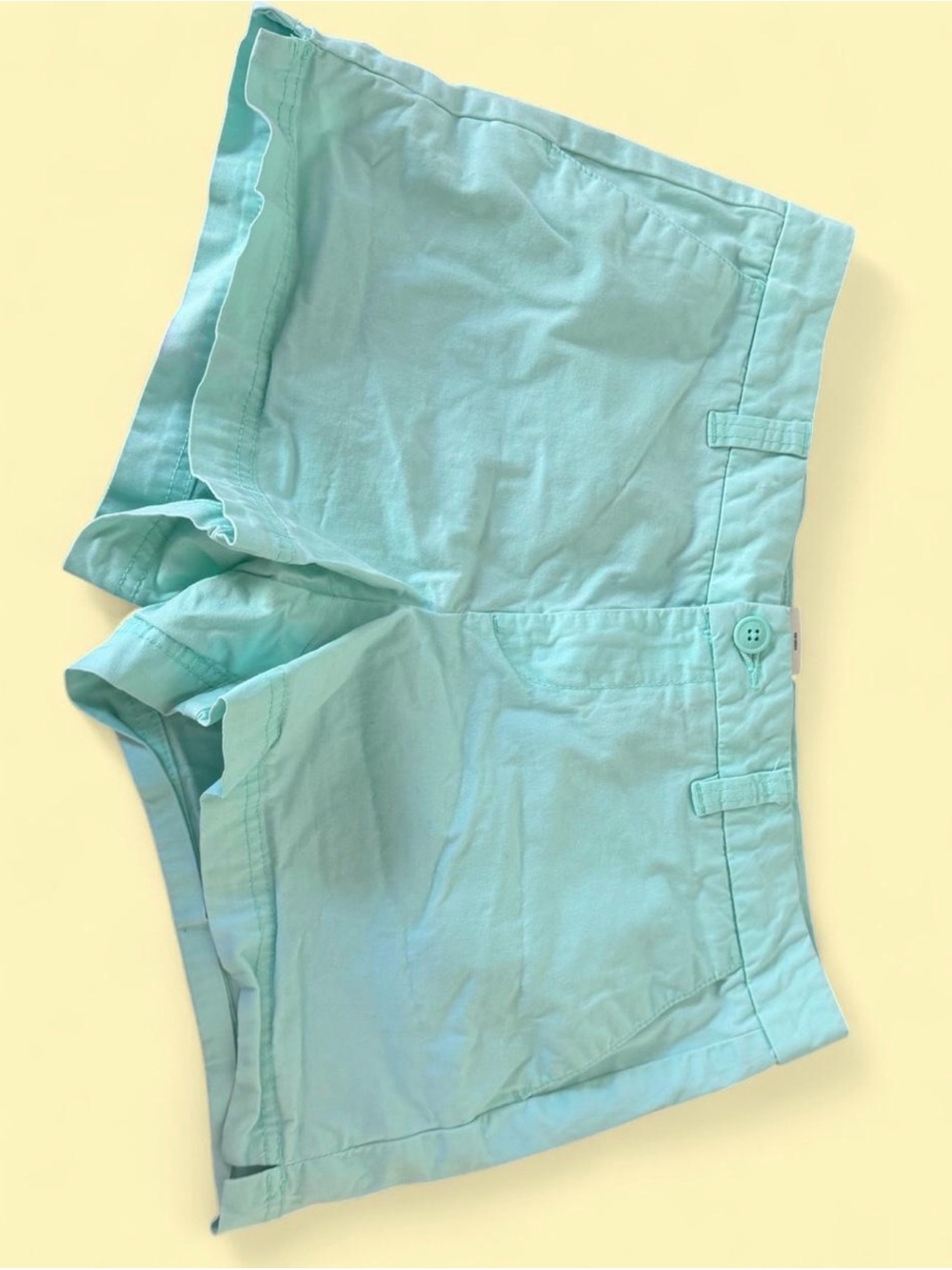 Magellan Outdoors Mint Green Cotton Bermuda Shorts